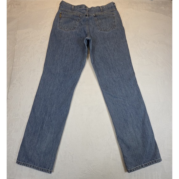 Cinch Green Label Medium Wash Denim Boot Cut Mens Jeans 36x36 Cowboy Workwear - Picture 3 of 9